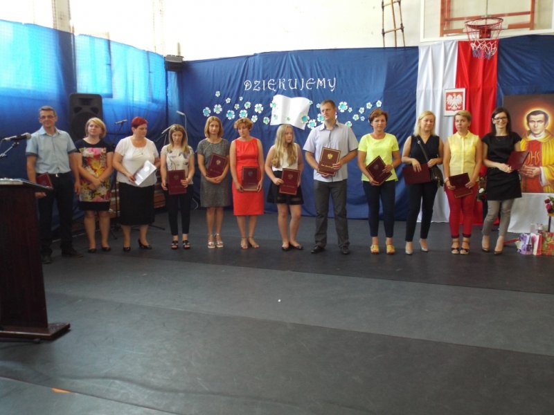 Uroczyste zakończenie roku szkolnego 2015/16